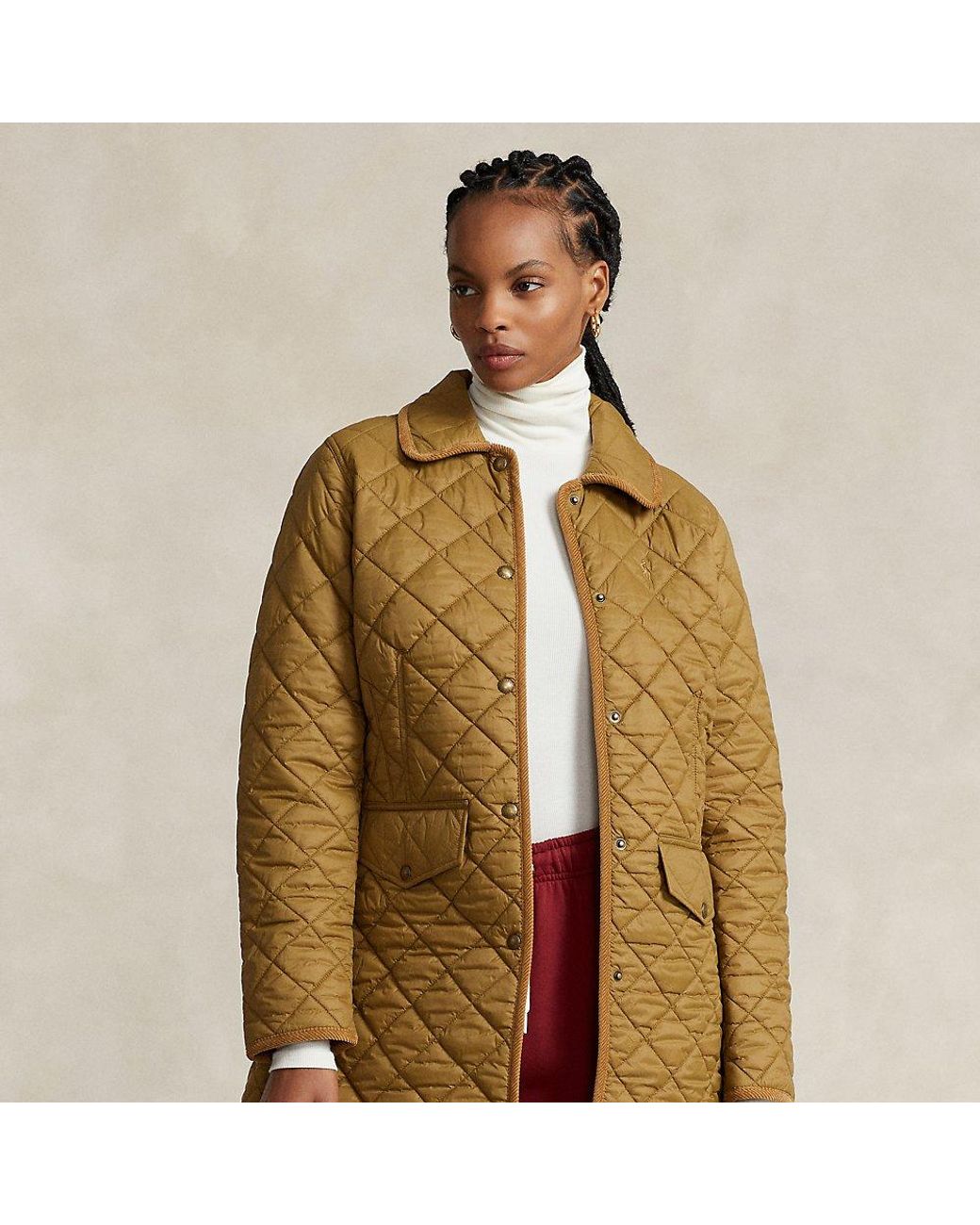 Ralph lauren ladies quilted jacket hot sale