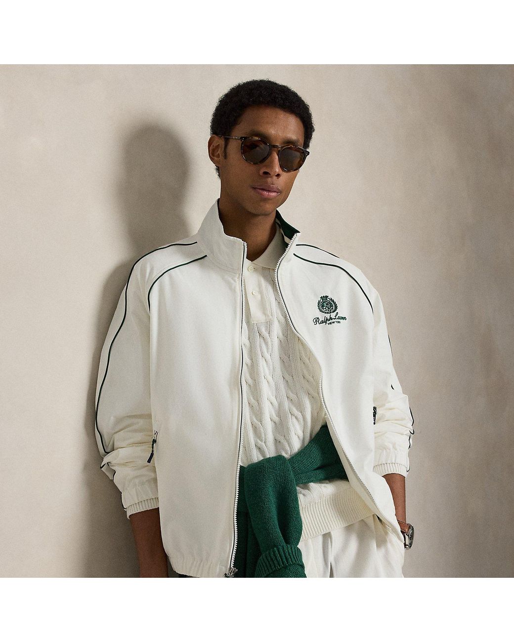 Polo Ralph Lauren Natural The Oakfort Faille Jacket for men