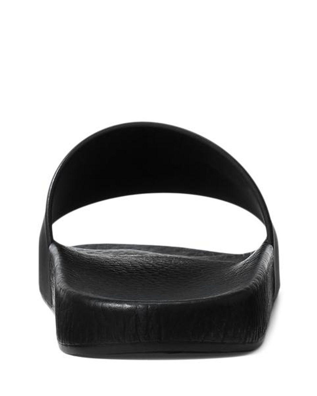 Polo Ralph Lauren Black Signature Pony Slide for men