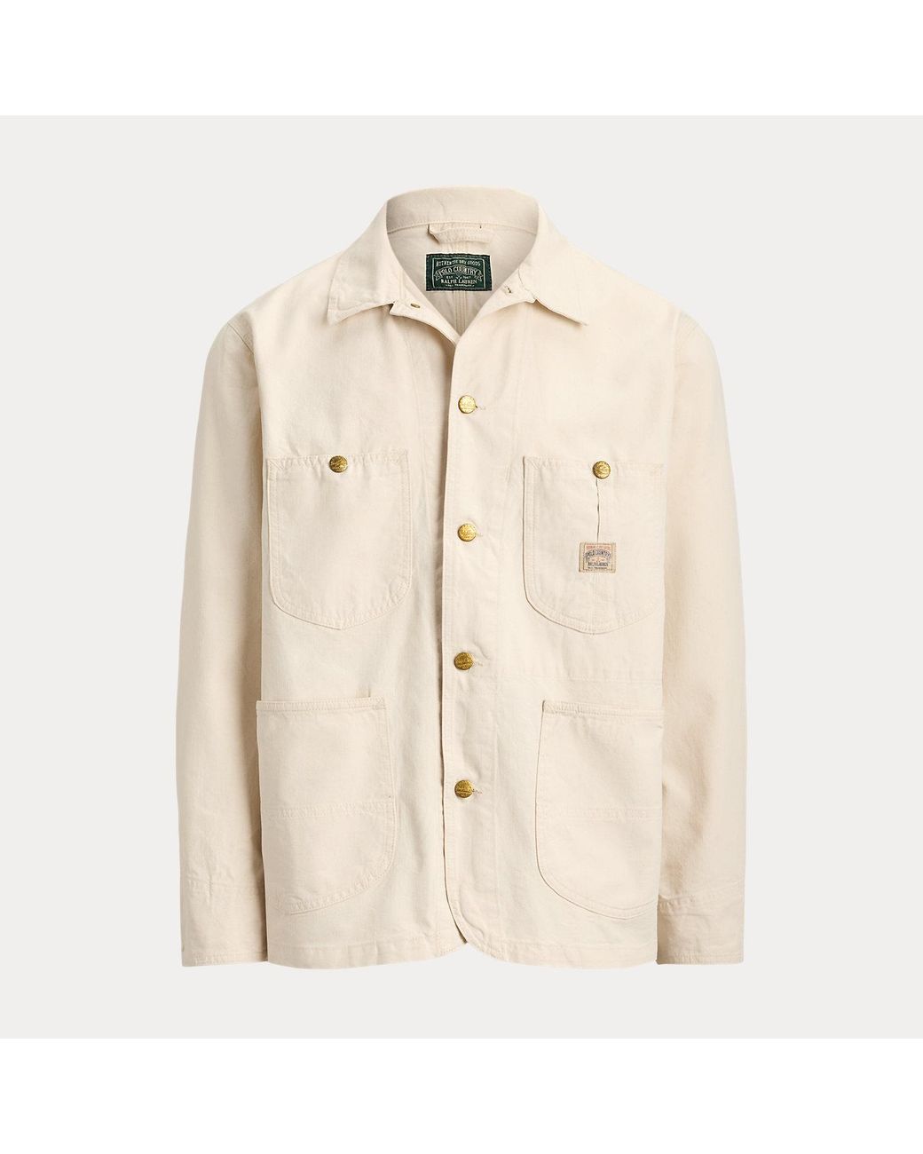 Polo Ralph Lauren Natural The Waldron Twill Utility Jacket for men