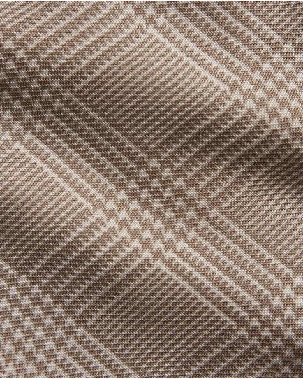 Ralph Lauren Brown Glen Plaid Cashmere-Silk Tie for men