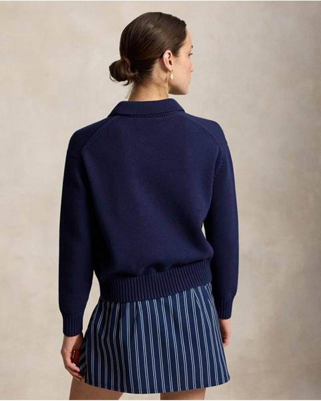 Ralph Lauren Blue Polo Bear Performance Jumper