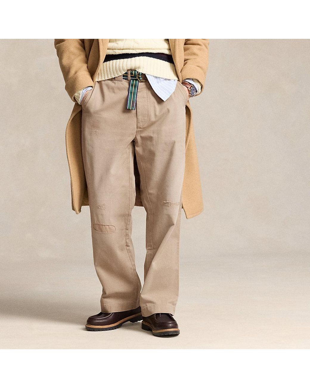 Ralph Lauren The Big Chino in Natural for Men | Lyst