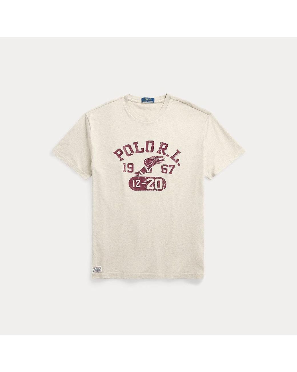 Polo ralph lauren classic fit cotton graphic tee deals