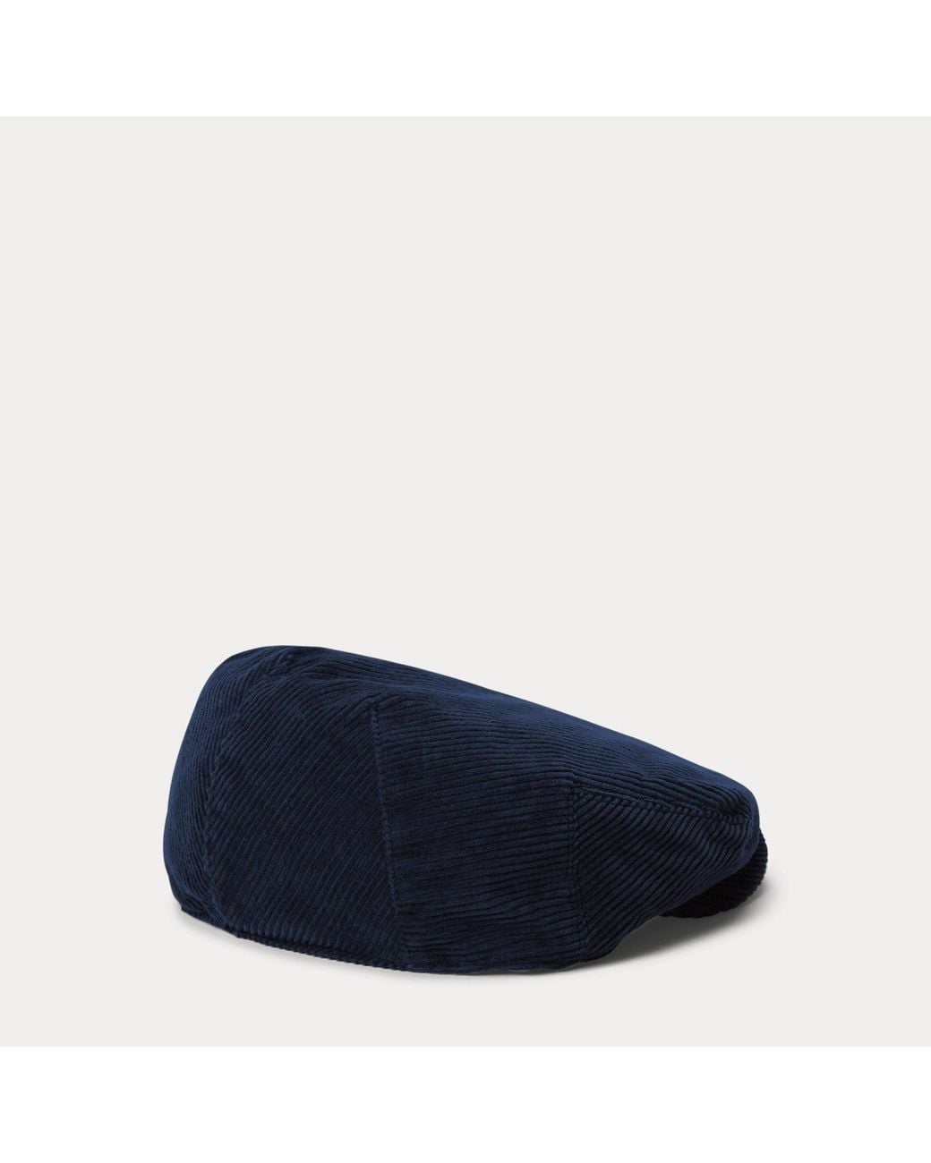 Polo Ralph Lauren Blue Corduroy Driver's Cap for men