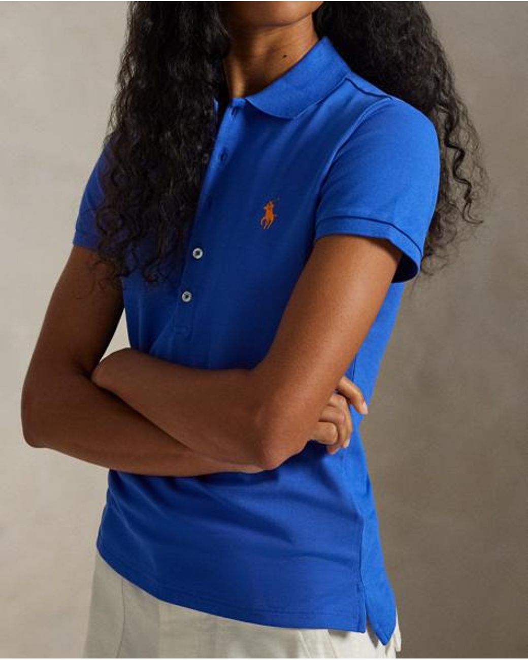 Polo Ralph Lauren Blue Slim Fit Polo Shirt