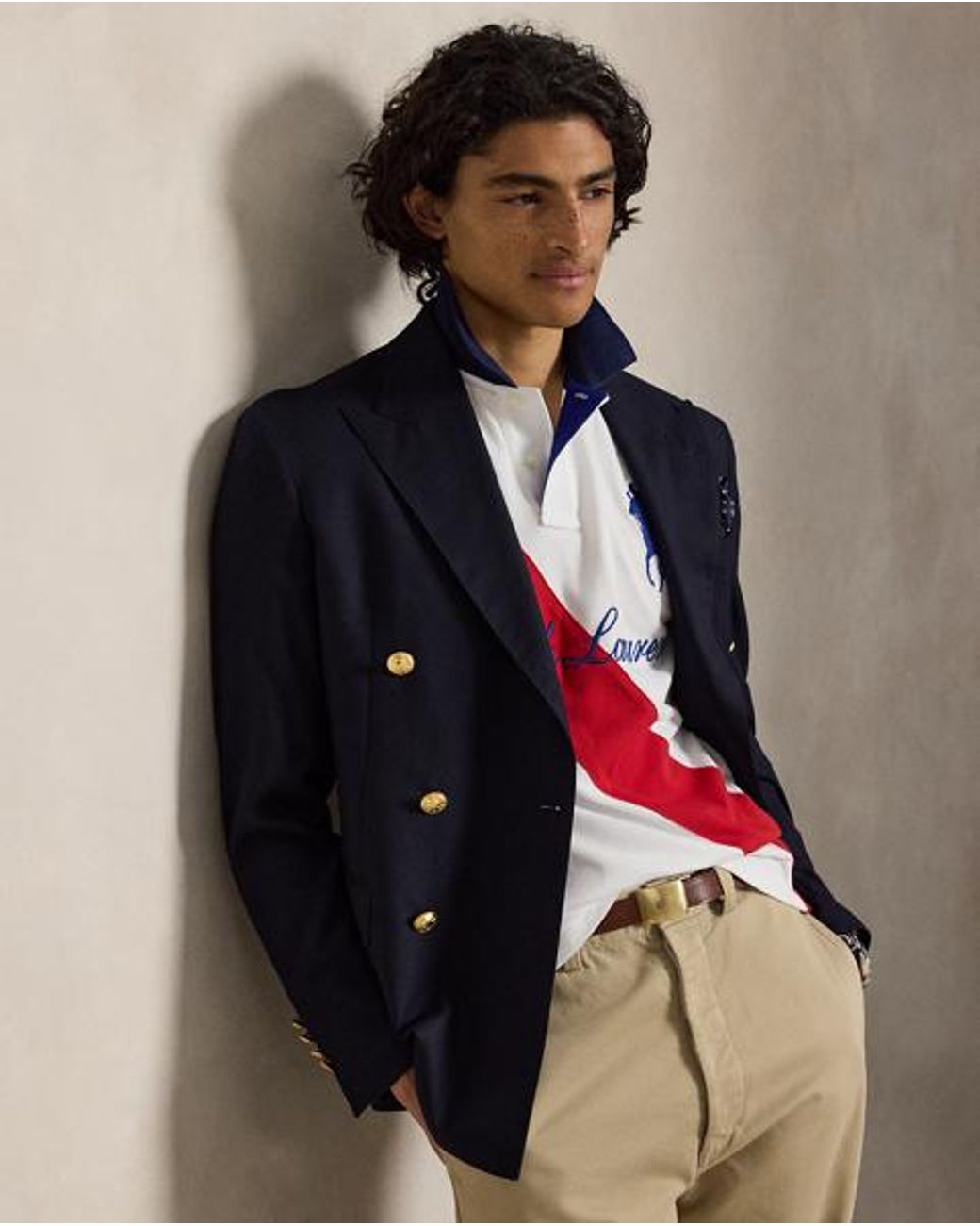 Ralph Lauren Red Classic Fit Big Pony Polo Shirt for men