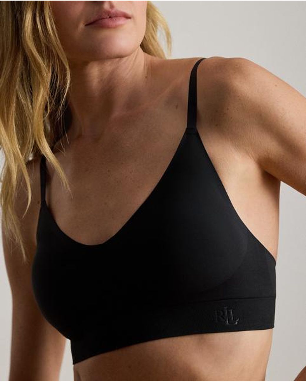 Ralph Lauren Black Wireless Bralette