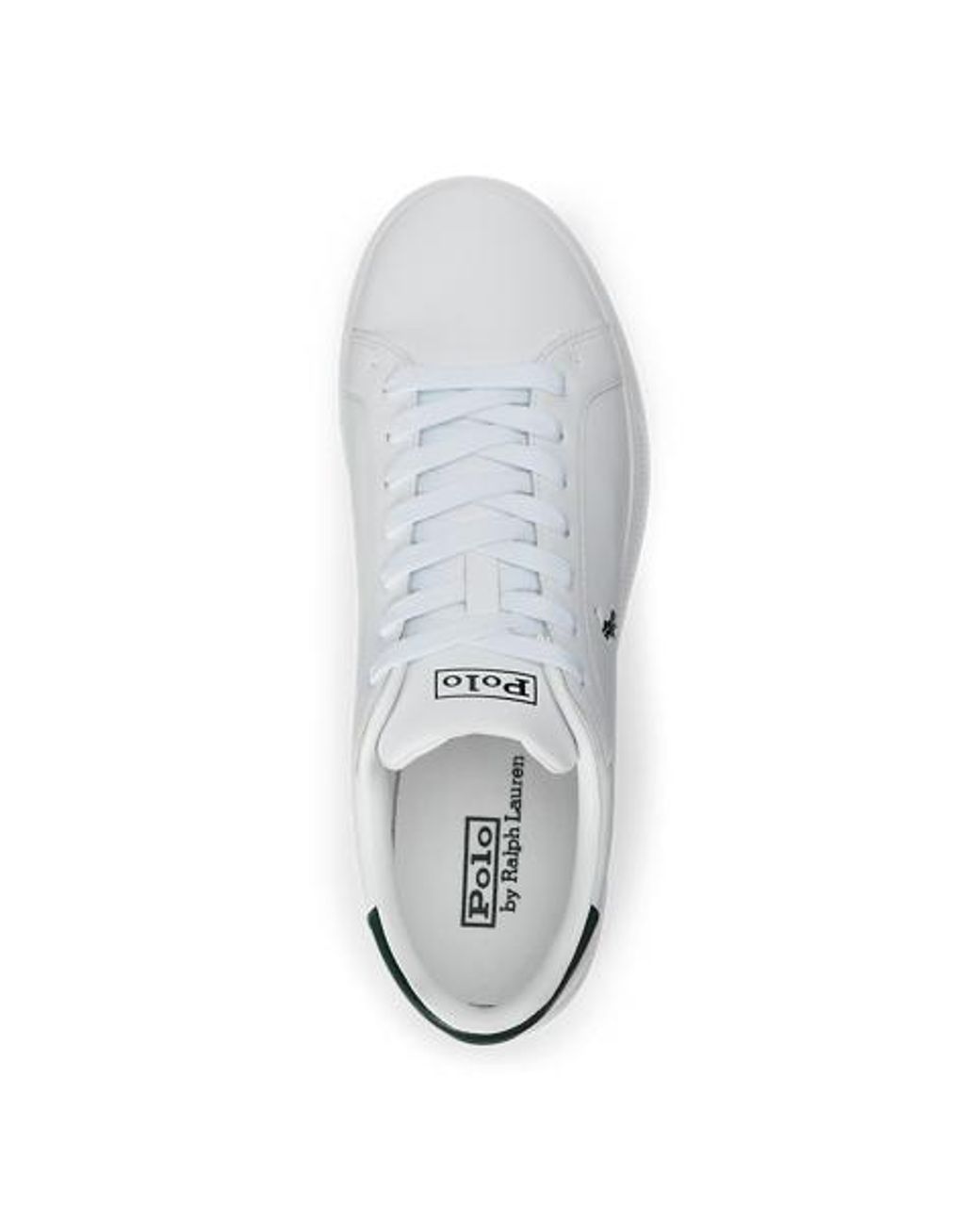 Polo Ralph Lauren Natural Heritage Court Ii Nappa Leather Trainer for men
