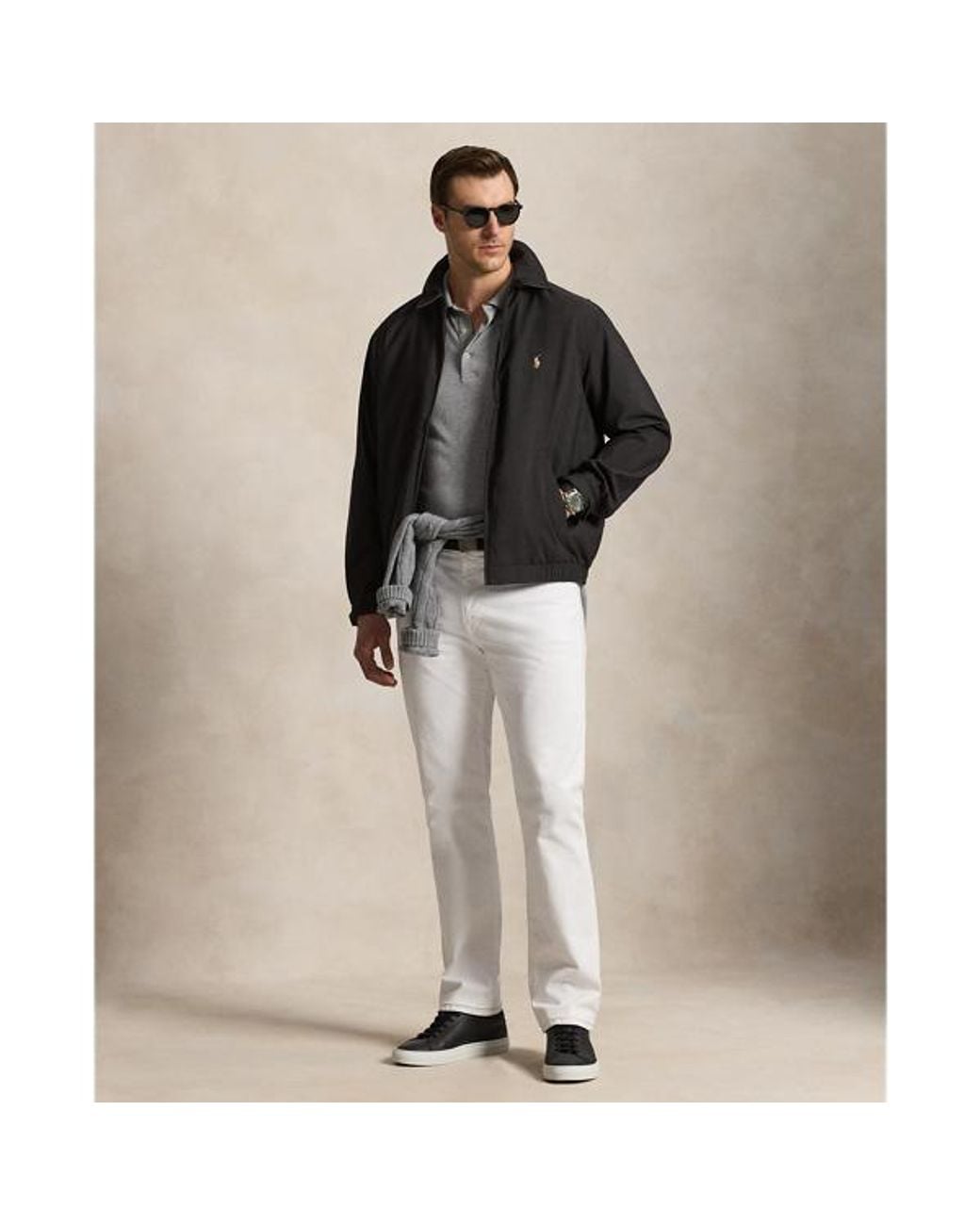 Polo Ralph Lauren Black Bi-Swing Jacket for men