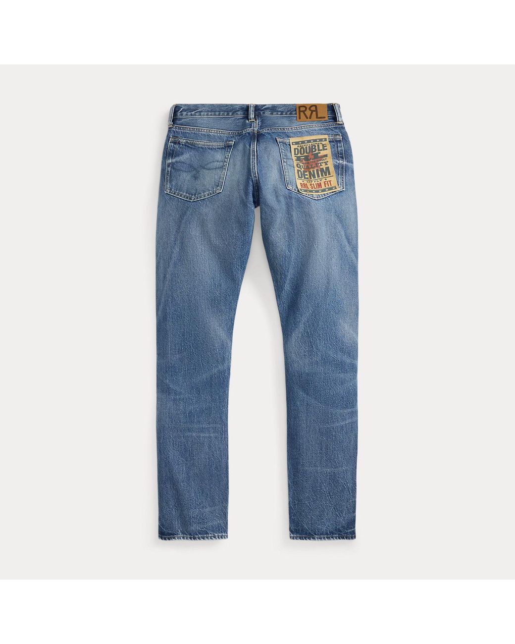 RRL Slim Fit Daws Jean in Blue for Men | Lyst UK