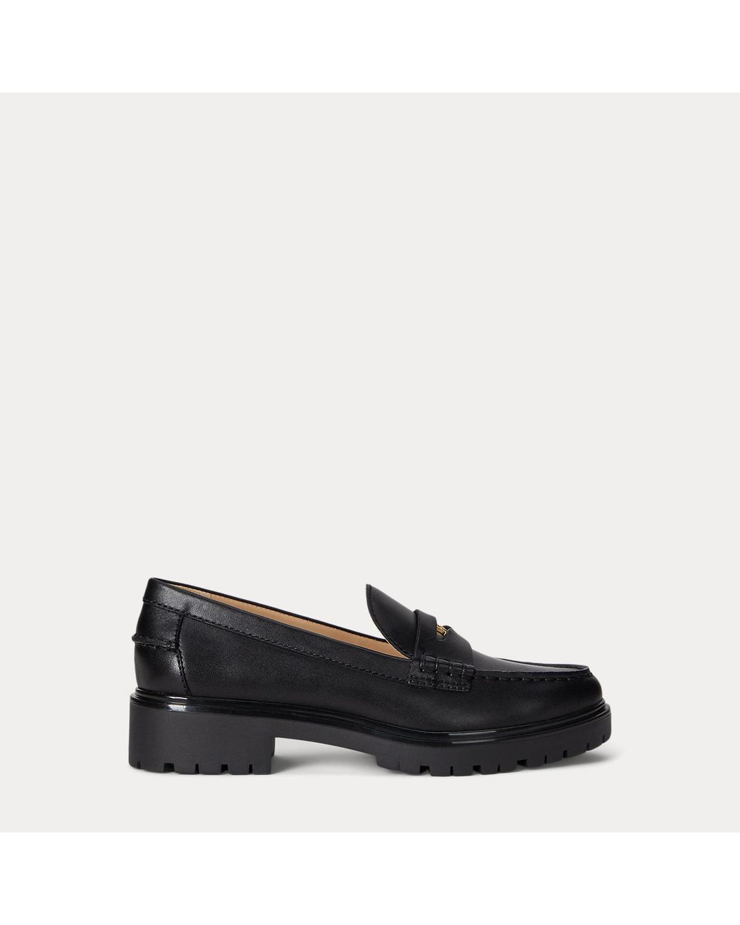 Ralph Lauren Black Ralph Lauren Marli Leather Penny Loafer