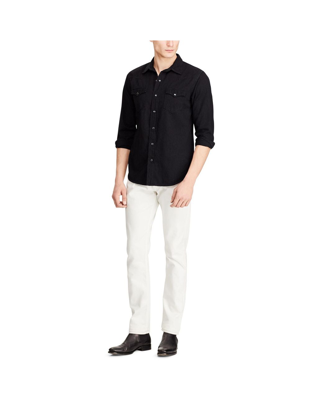 Ralph Lauren Purple Label Denim Western 