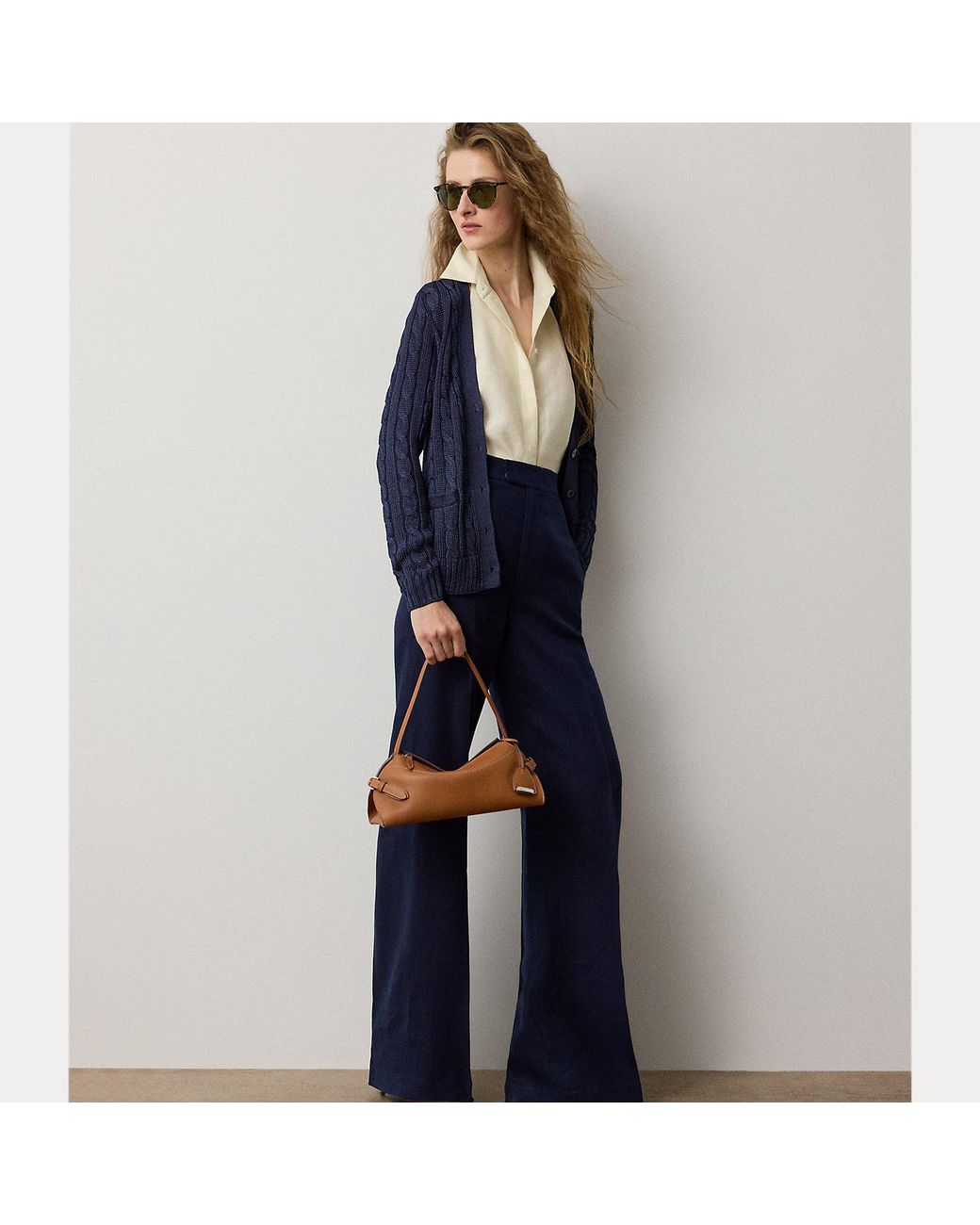 Top Eldred De Lino Ralph Lauren de color Natural