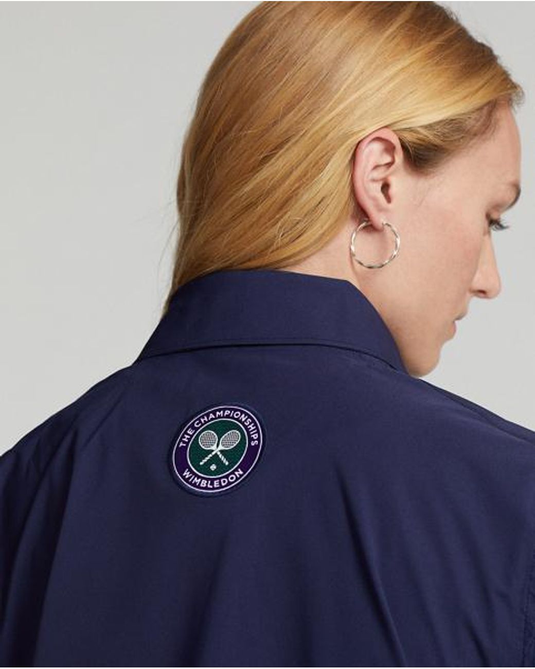 Polo Ralph Lauren Blue Wimbledon Umpire Twill Coat
