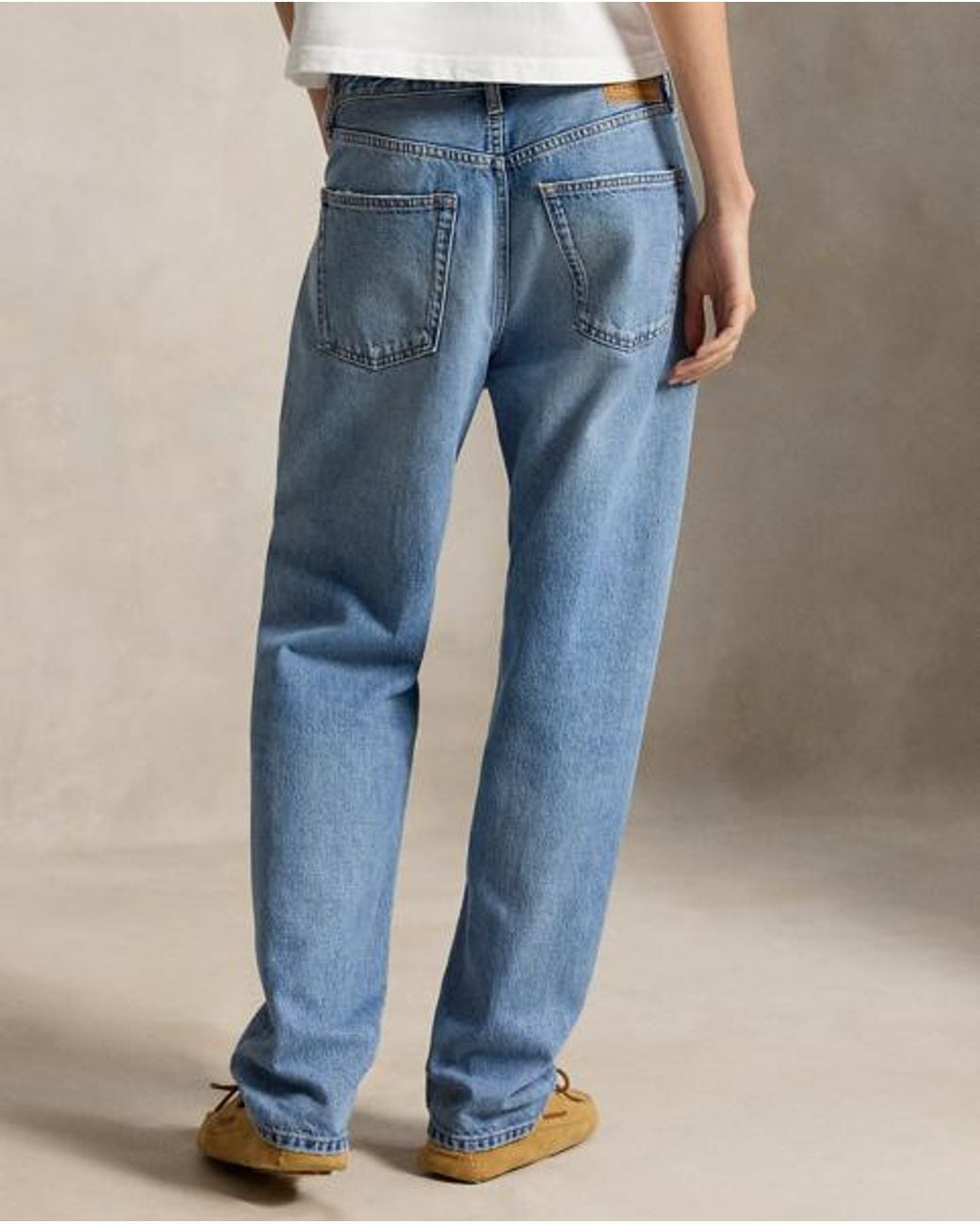 Polo Ralph Lauren Blue Straight Tapered Jeans