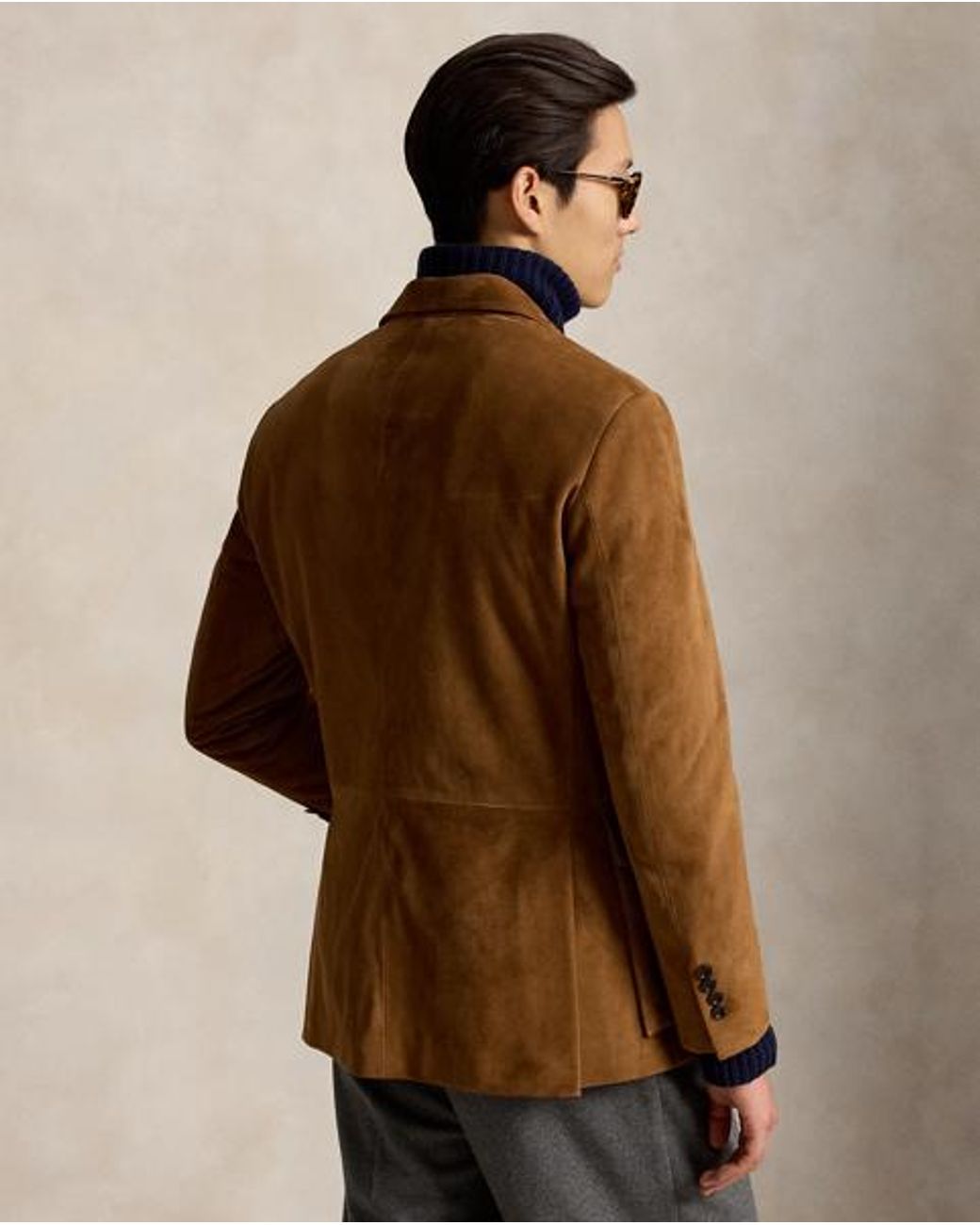 Polo Ralph Lauren Brown The Rl67 Suede Jacket for men