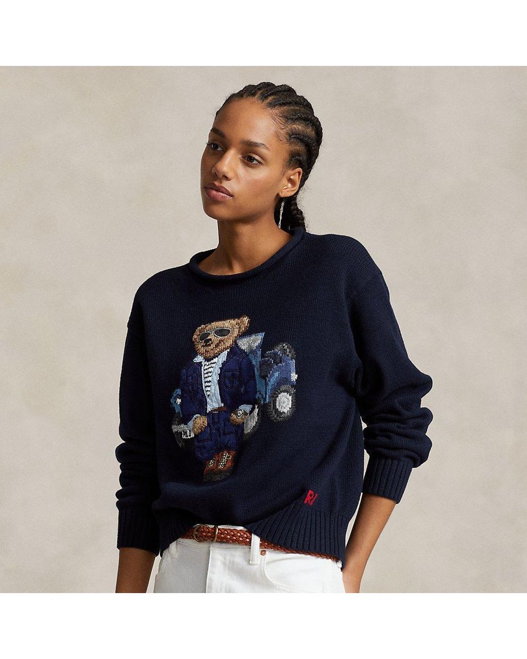 Polo bear hotsell cotton jumper