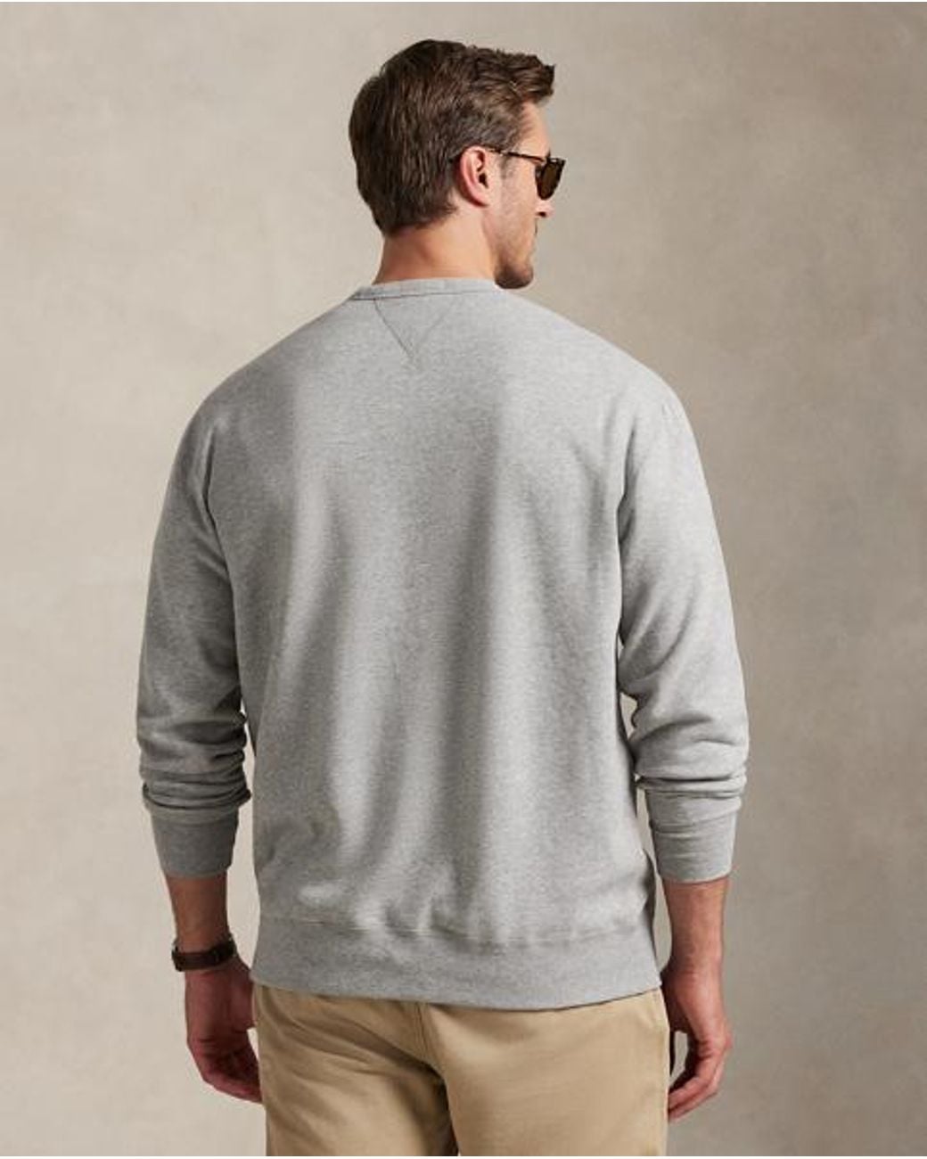 Polo Ralph Lauren Gray The Rl Fleece Sweatshirt for men
