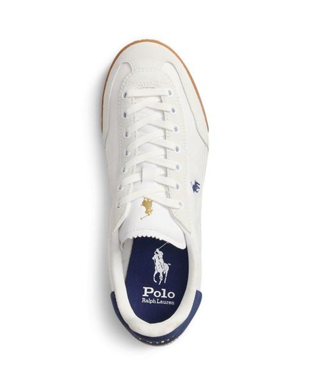 Polo Ralph Lauren White Hester Trainer