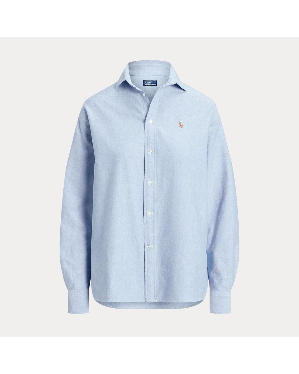 Polo Ralph Lauren Blue The Iconic Relaxed Fit Oxford Shirt
