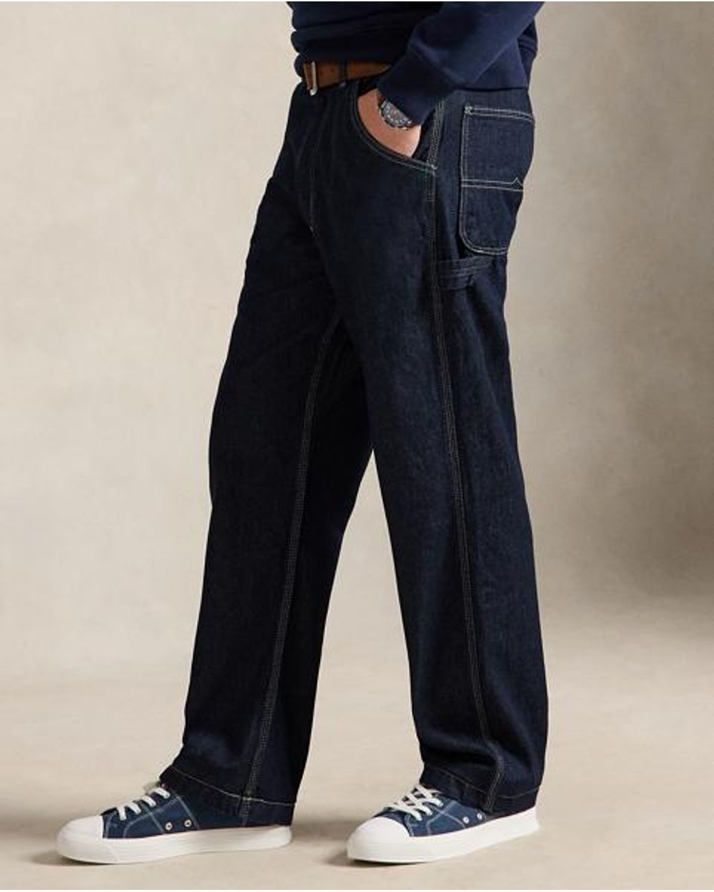 Polo Ralph Lauren Blue Polo Dungaree Fit Carpenter Jeans for men