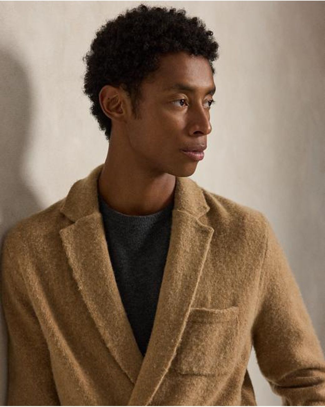 Polo Ralph Lauren Natural Wool-Cashmere Blazer Cardigan for men