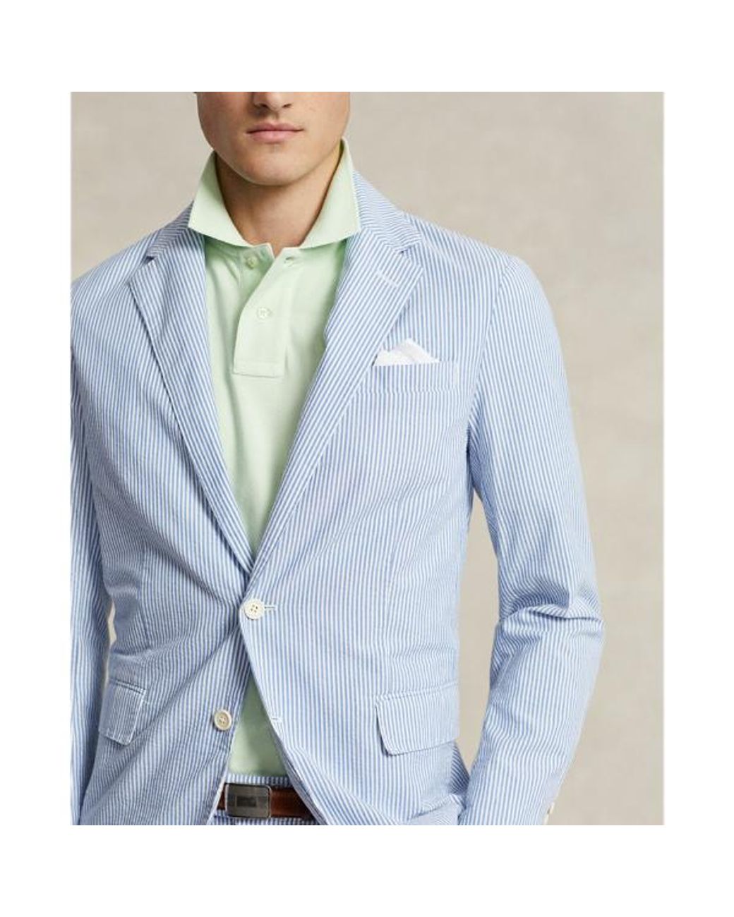 Ralph lauren seersucker suit best sale