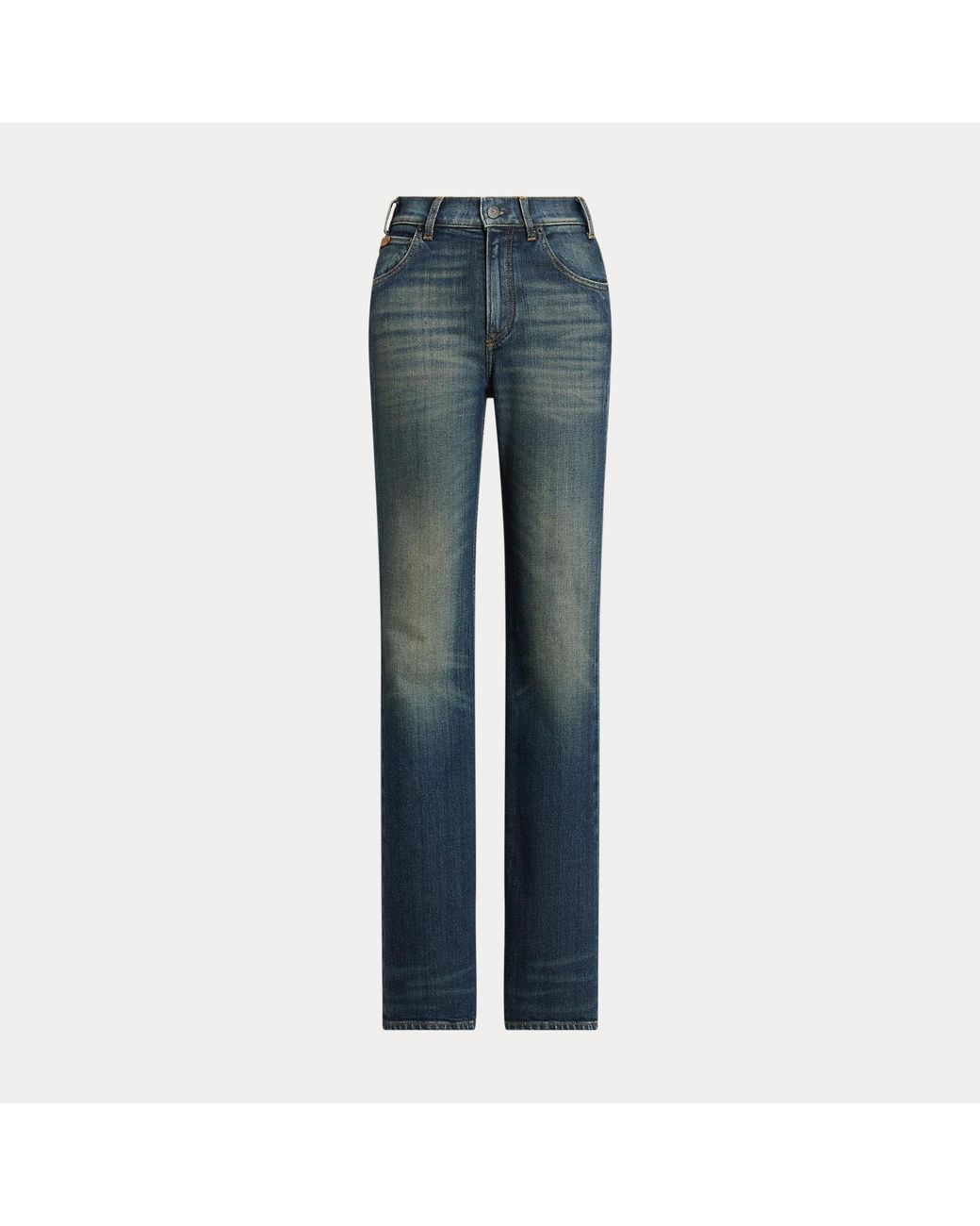 Ralph Lauren Black Kaida Relaxed Bootcut Jean
