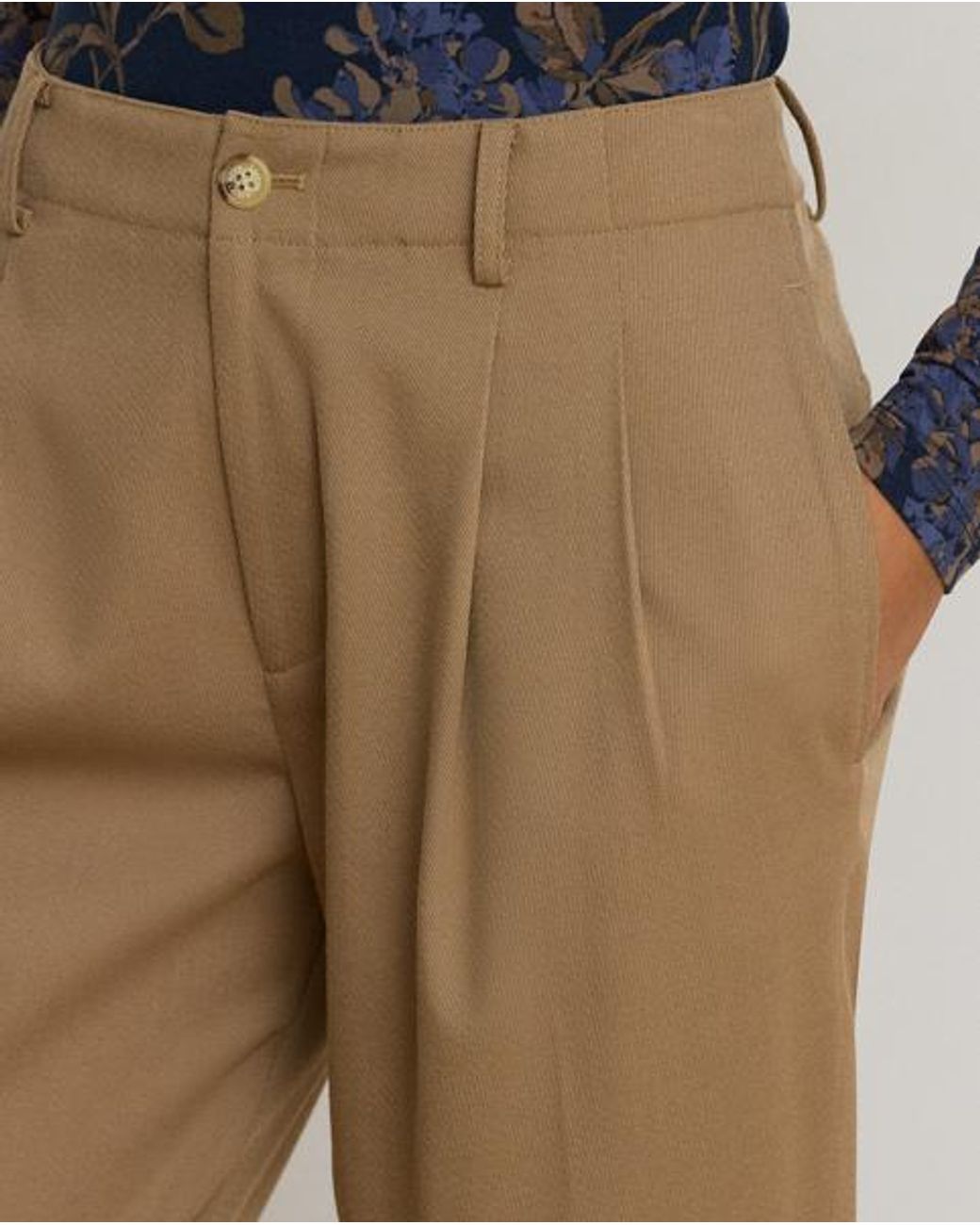 Ralph Lauren Natural Bi-Stretch Twill Jodhpur Trouser