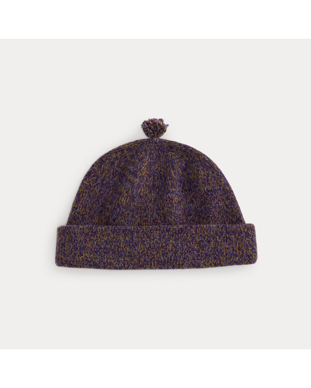 Polo Ralph Lauren Brown Wool Ragg Watch Cap for men