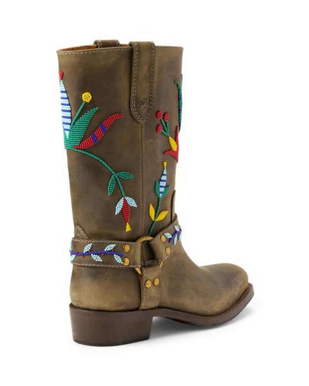 Polo Ralph Lauren Blue Prl X Tópa Leather Medicine Boot