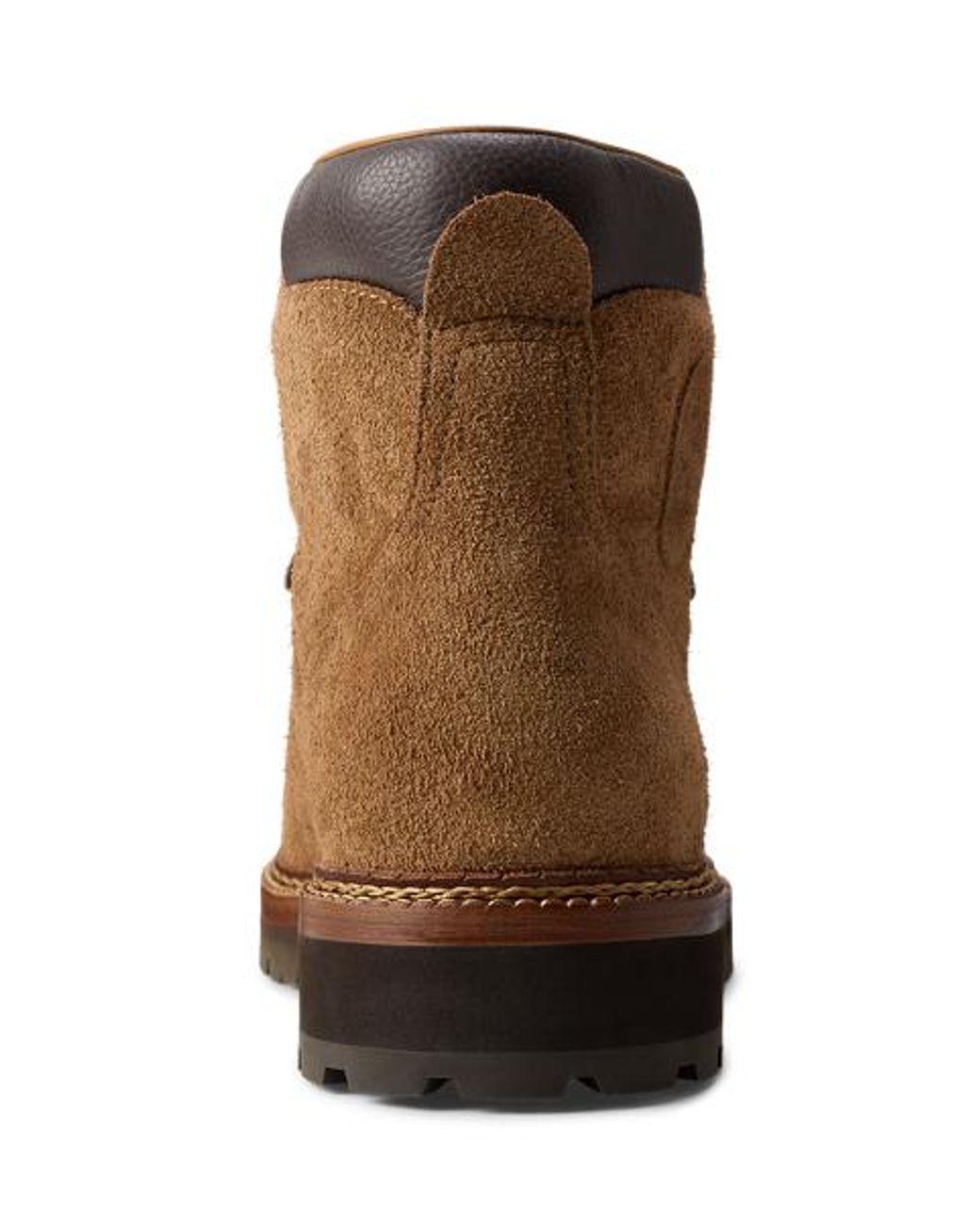 Polo Ralph Lauren Brown Alpine Suede Trail Boot for men
