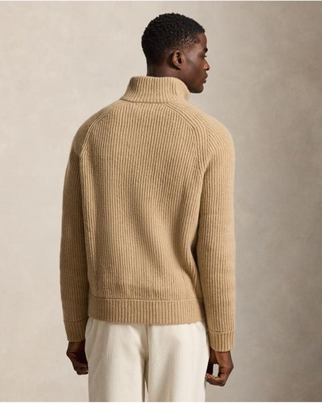 Jersey Con Cremallera De Lana Polo Ralph Lauren de hombre de color Natural