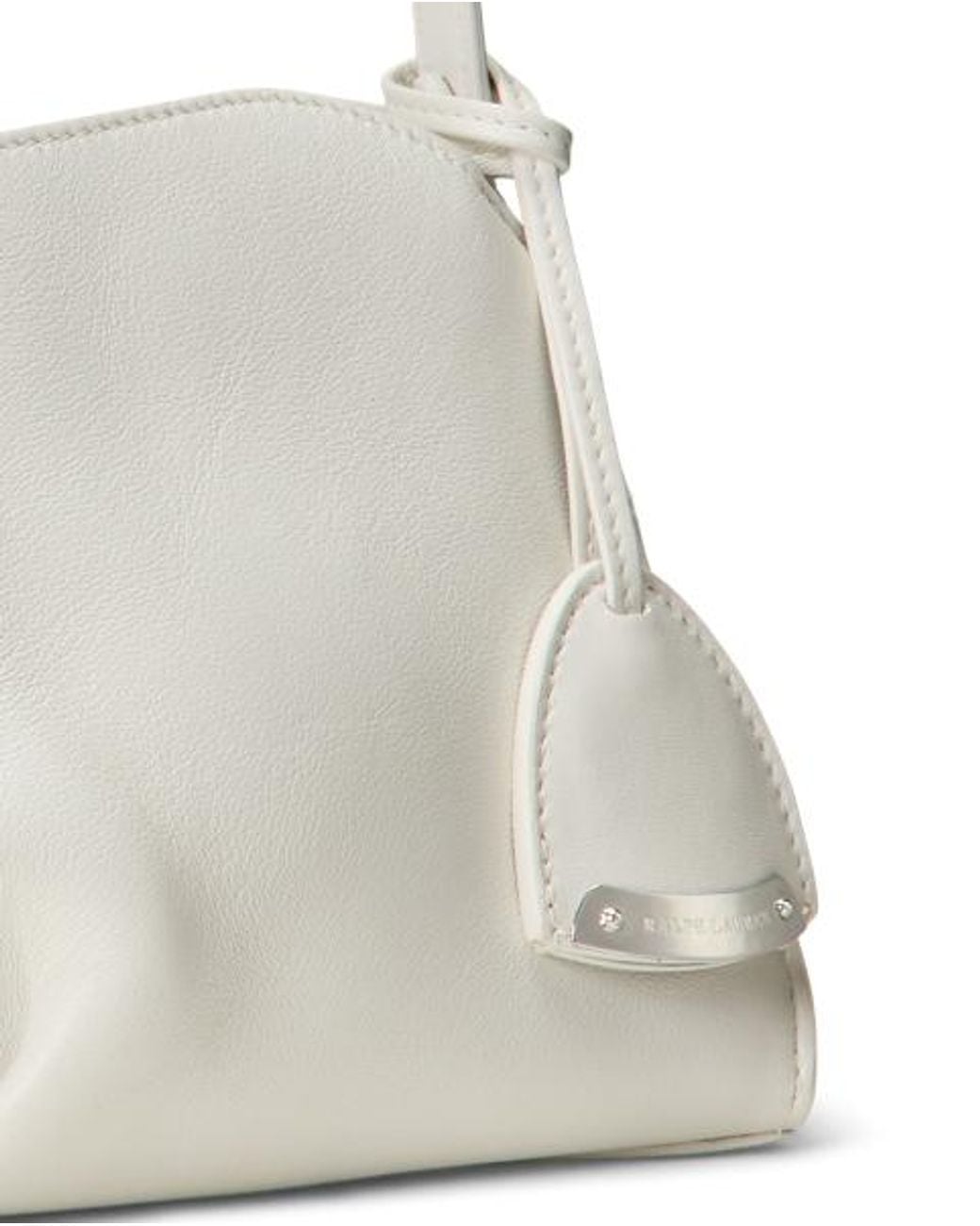 Ralph Lauren Gray The Ralph Lauren Small Floral Shoulder Bag