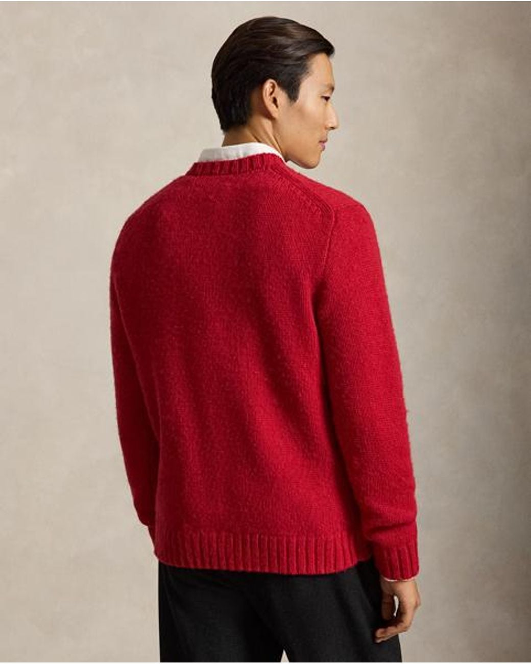 Polo Ralph Lauren Red Martini Bear Jumper for men