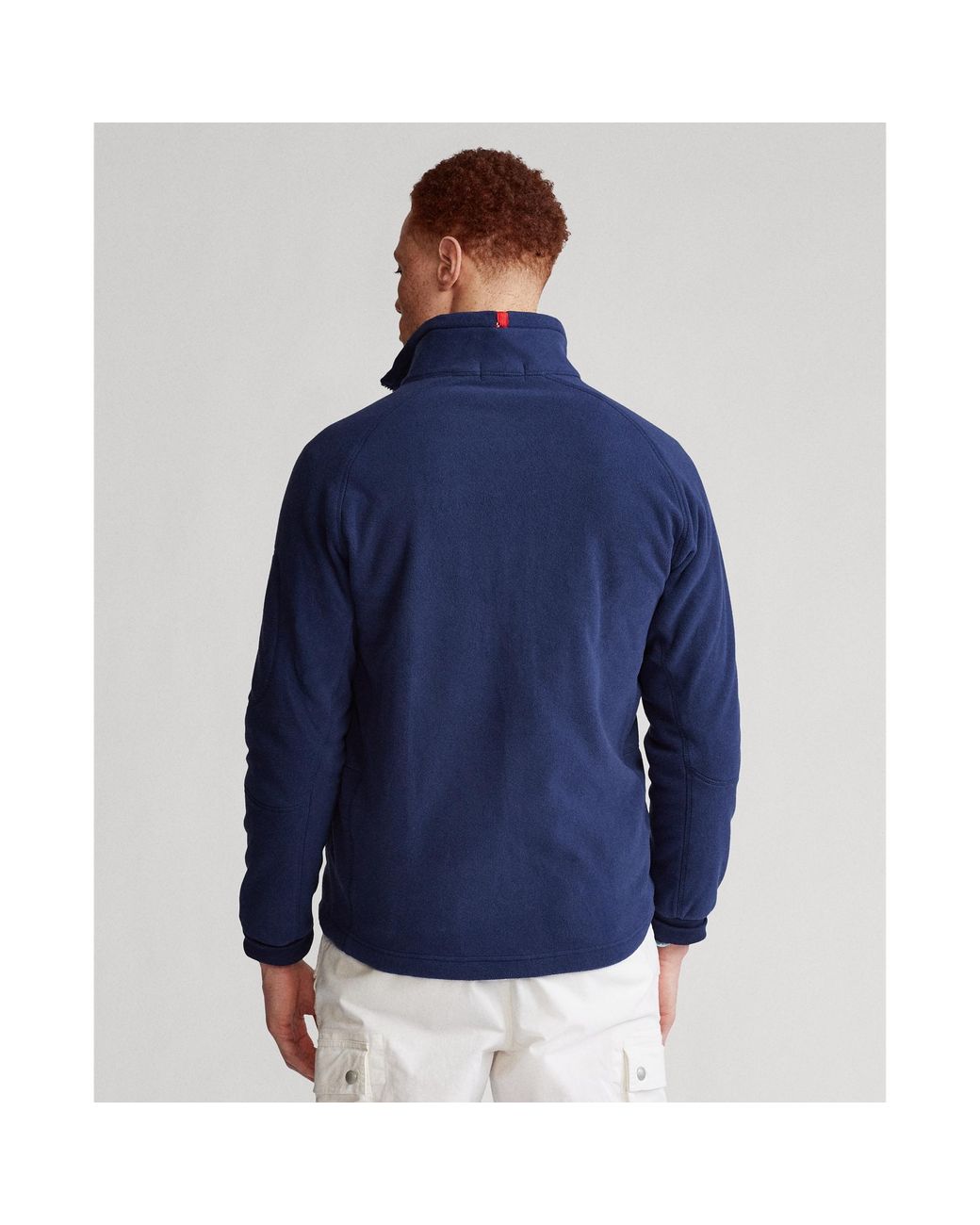 Polo shield online fleece jacket
