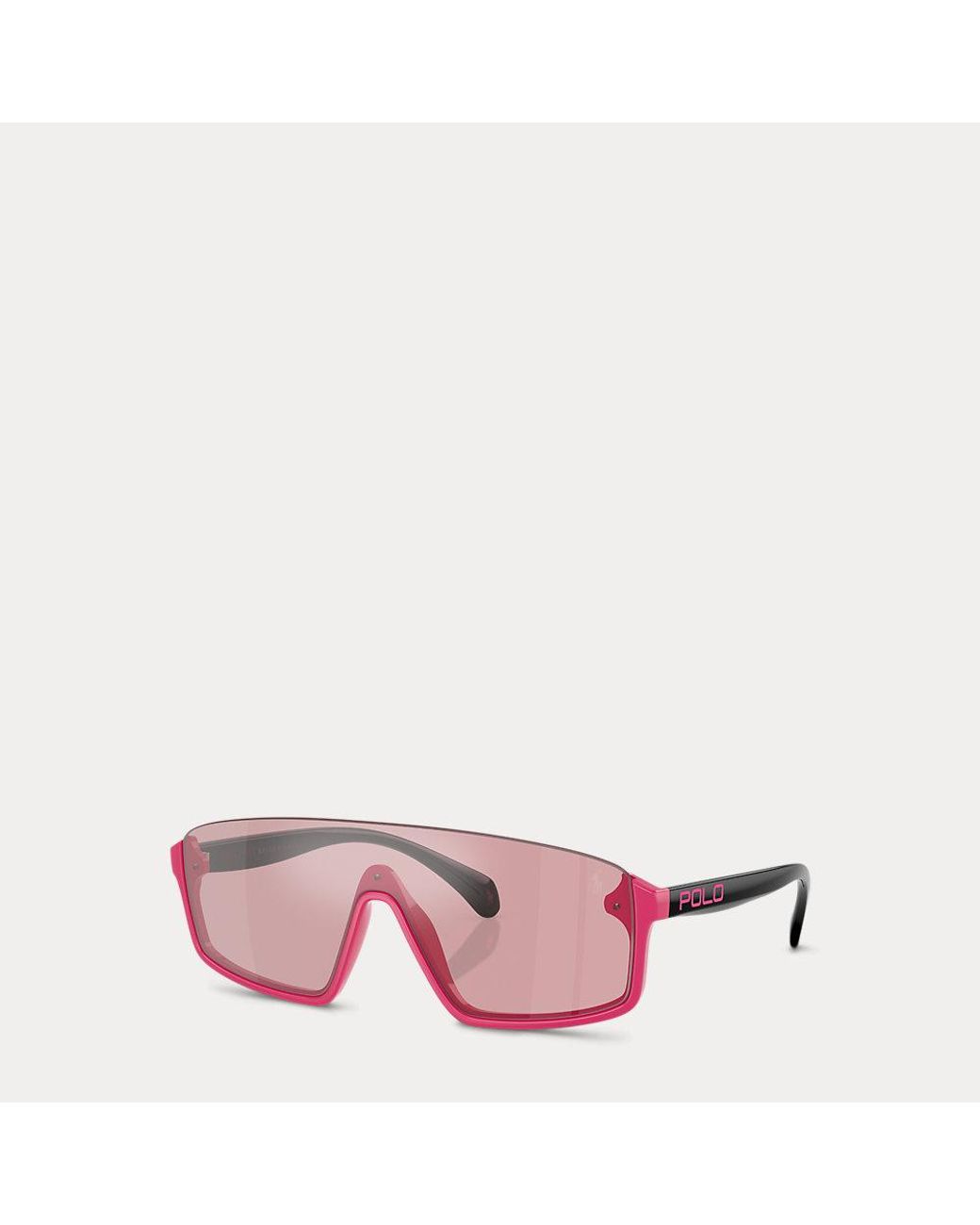 Ralph lauren shield sunglasses hot sale
