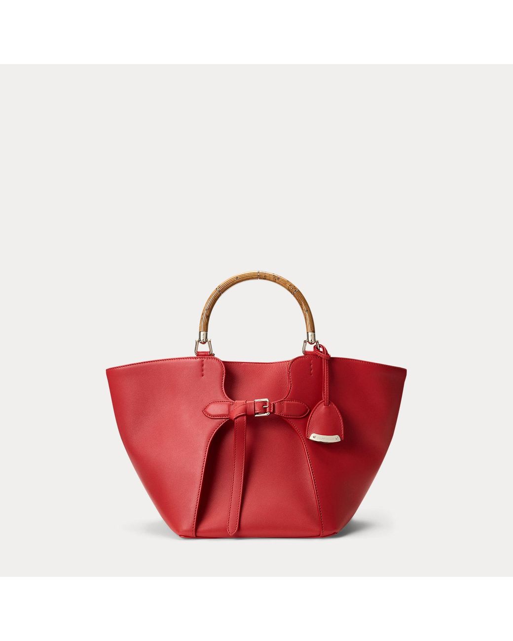 Ralph Lauren Purple The Ralph Lauren Calfskin Tote