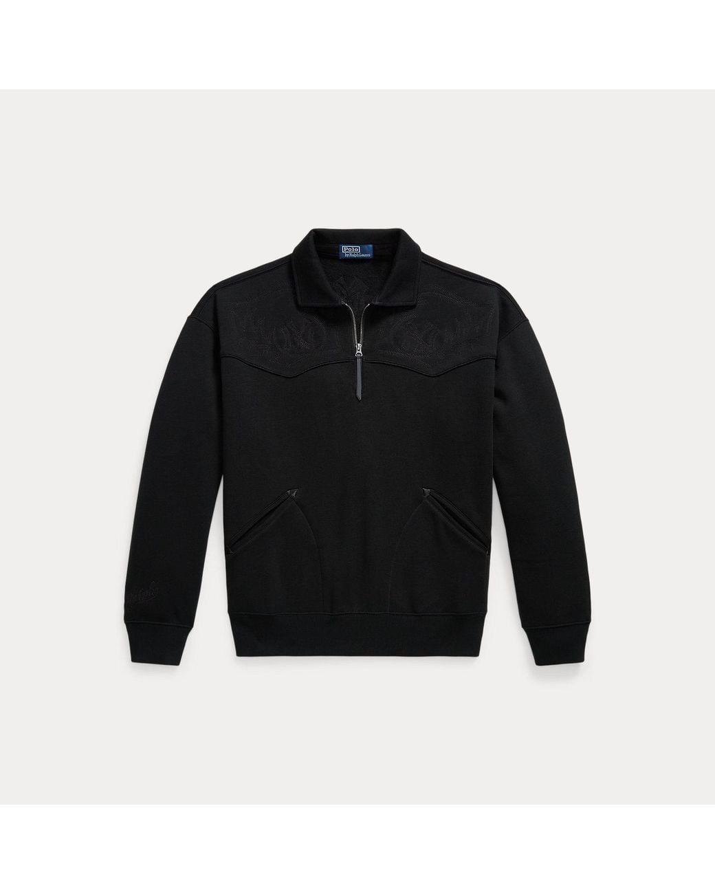 Polo Ralph Lauren Black Polo Ralph Lauren Lauren Yankees Sweatshirt for men