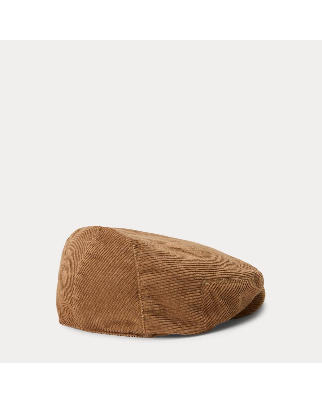 Polo Ralph Lauren Brown Corduroy Driver's Cap for men