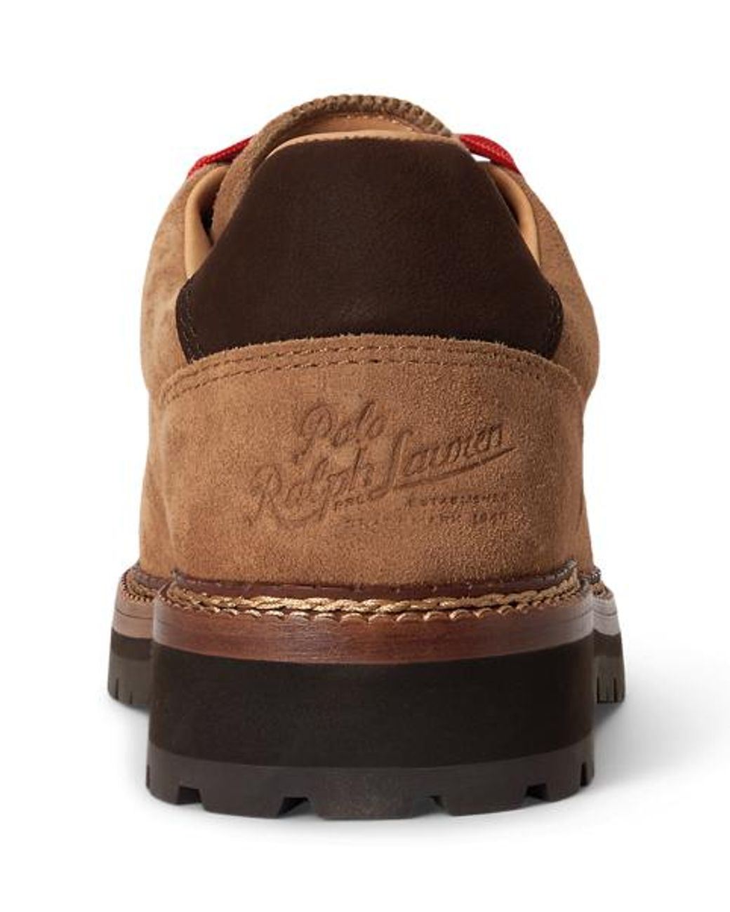 Polo Ralph Lauren Brown Alpine Low Suede Trail Shoe for men