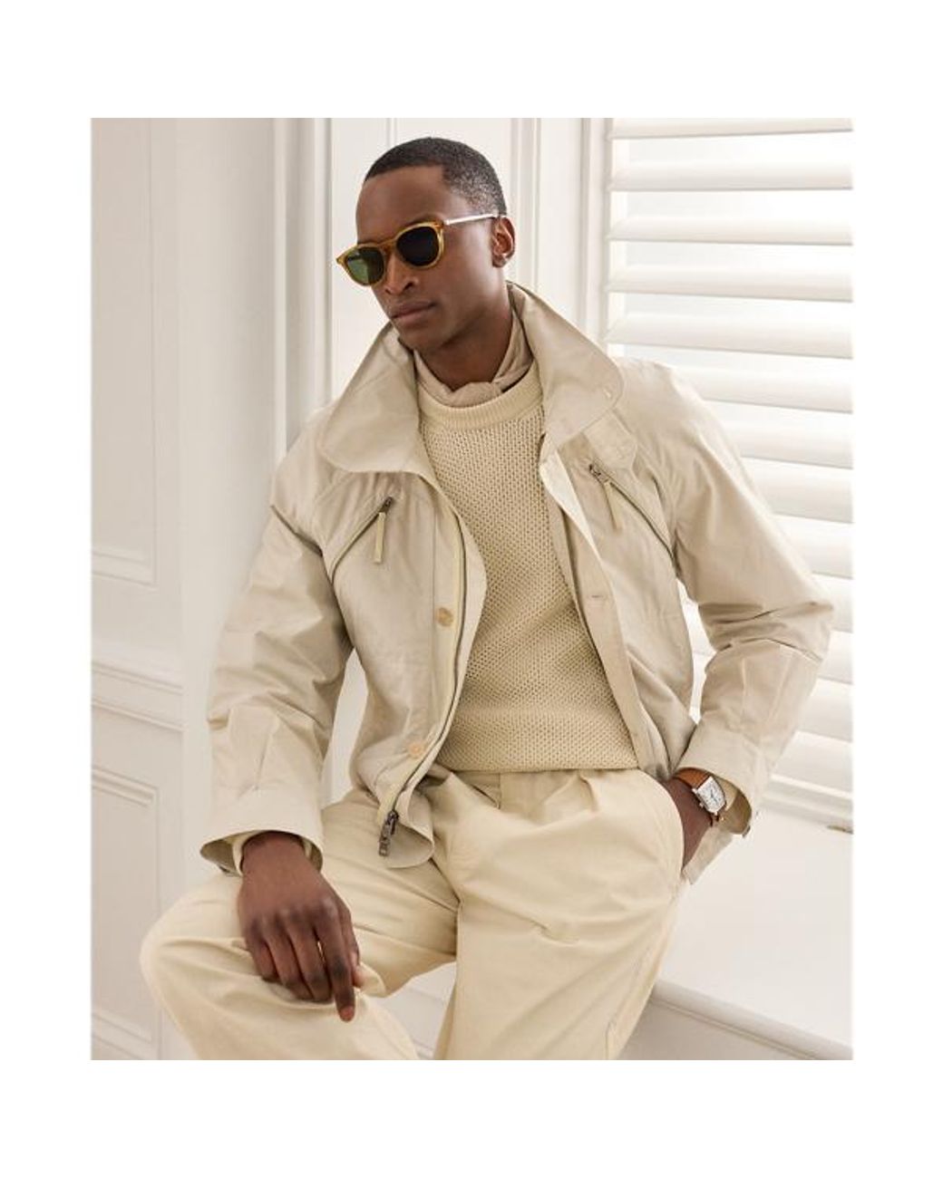 Ralph Lauren Natural Driver Ventile Jacket for men