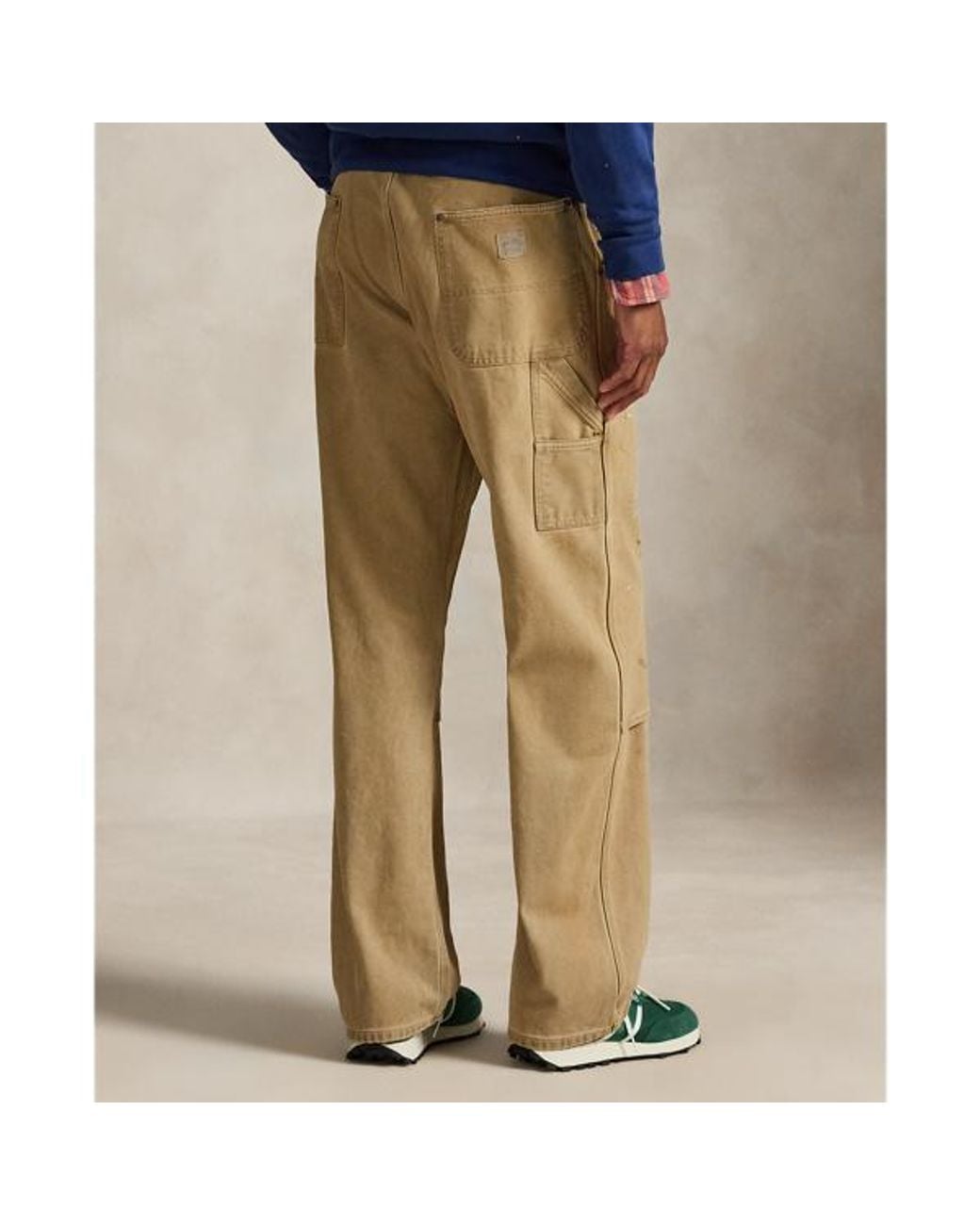 Polo Ralph Lauren Green Polo Dungaree Fit Carpenter Trousers for men