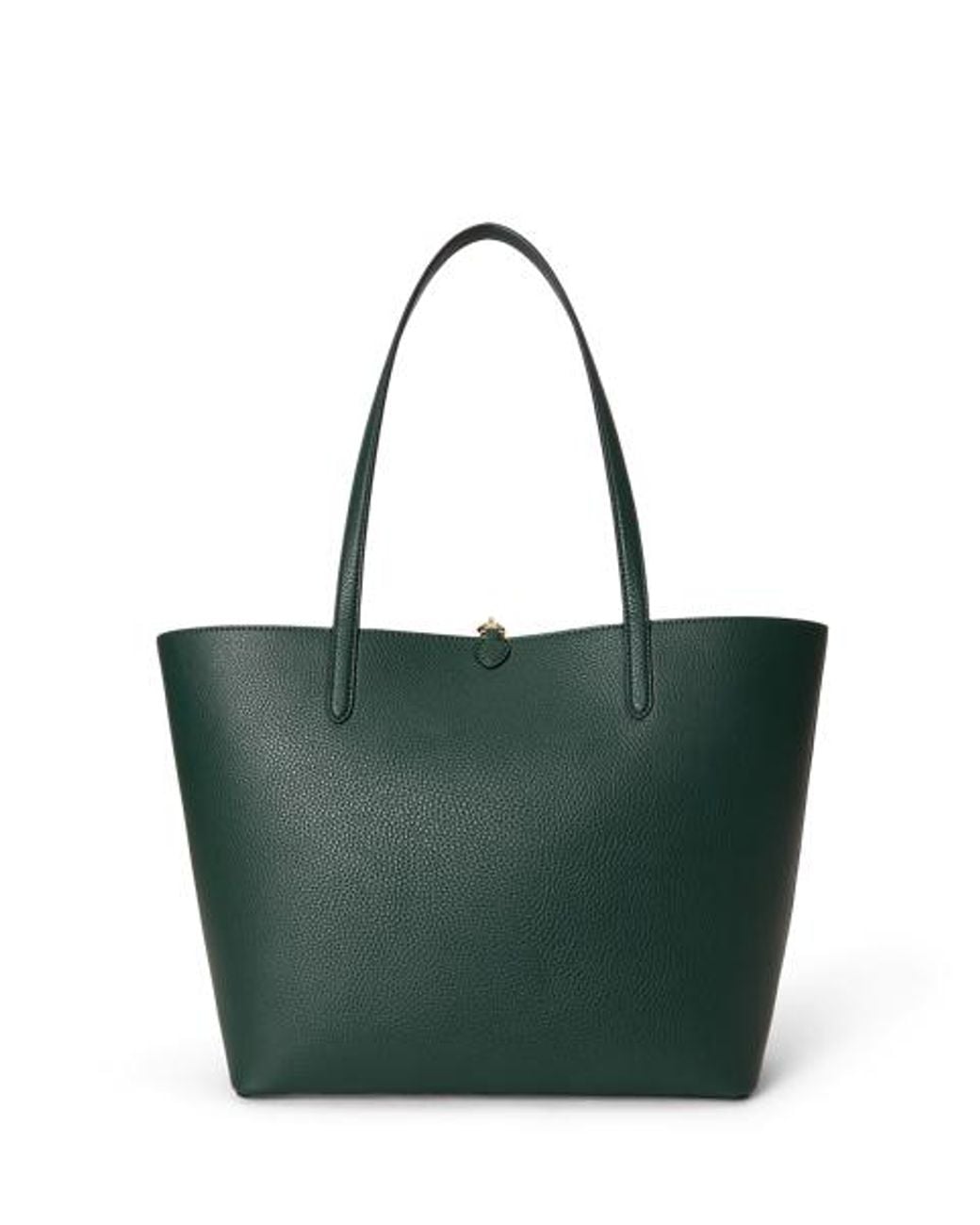 Ralph Lauren Blue Large Reversible Faux-Leather Tote Bag