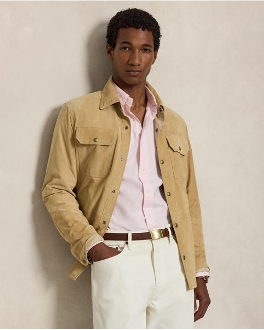 Polo Ralph Lauren Pink The Iconic Oxford Shirt for men