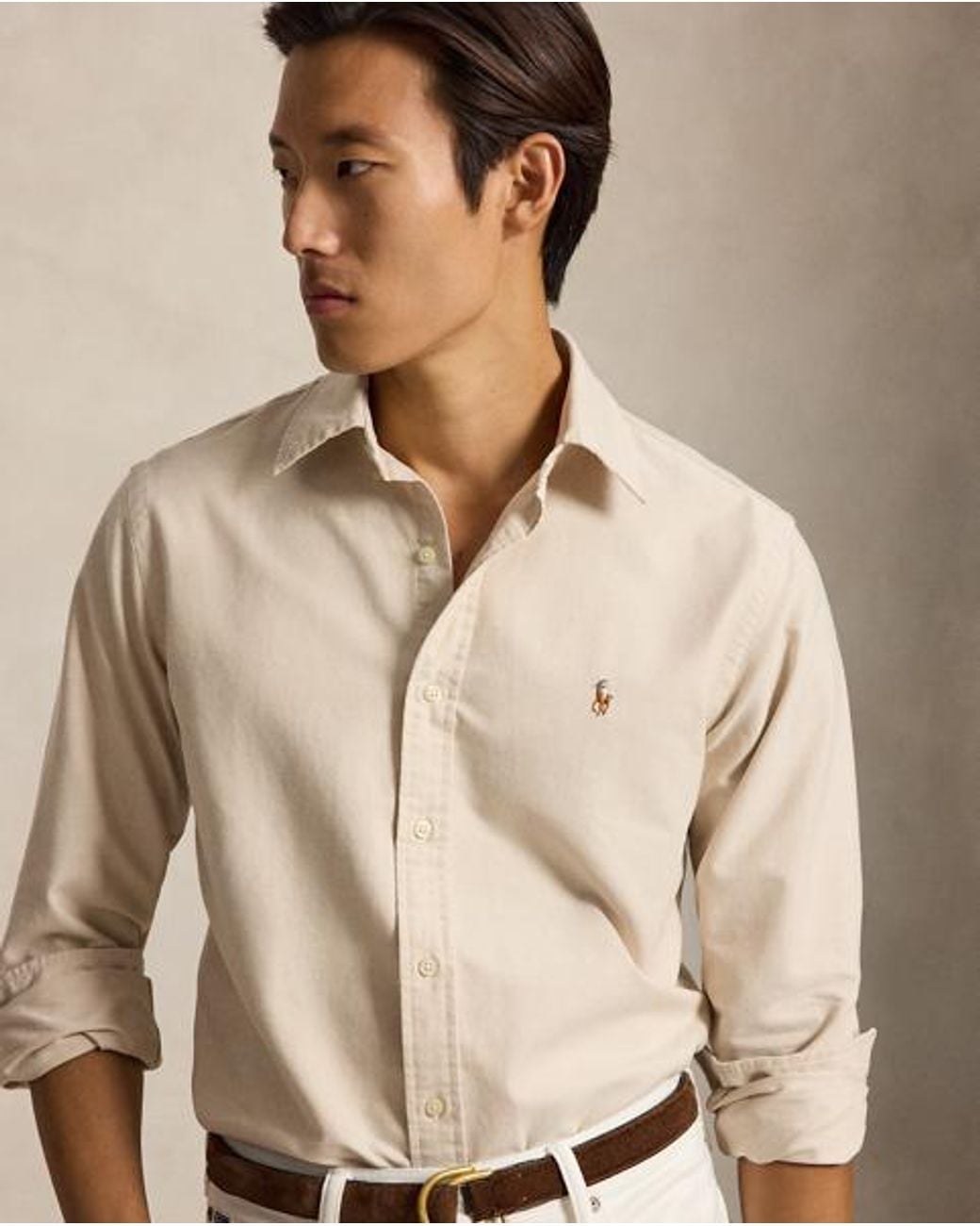 Polo Ralph Lauren Natural The Iconic Oxford Shirt for men
