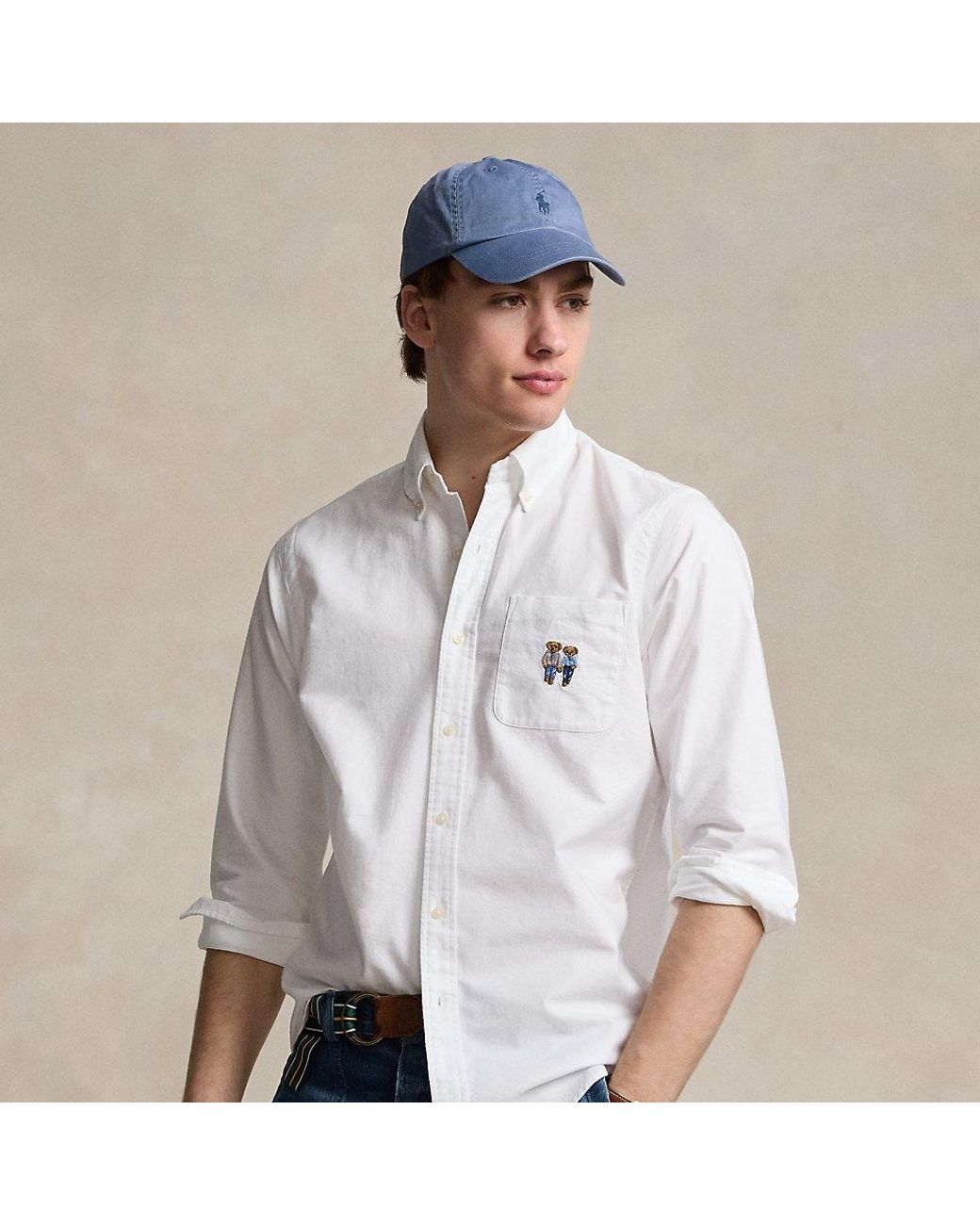 ポロラルフローレン The Ralph & Ricky Bear Shirt Ralph Lauren The Ralph & Ricky Bear Shirt in White for Men | Lyst