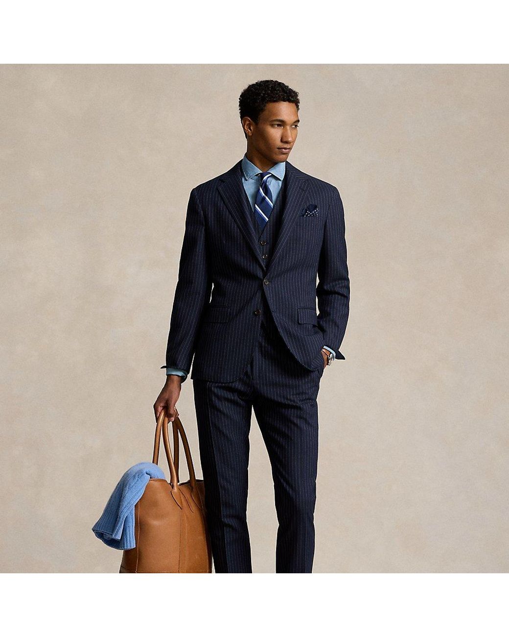 Polo Ralph Lauren Traveler Suit ネイビー Men's Blue Suits | Ralph Lauren