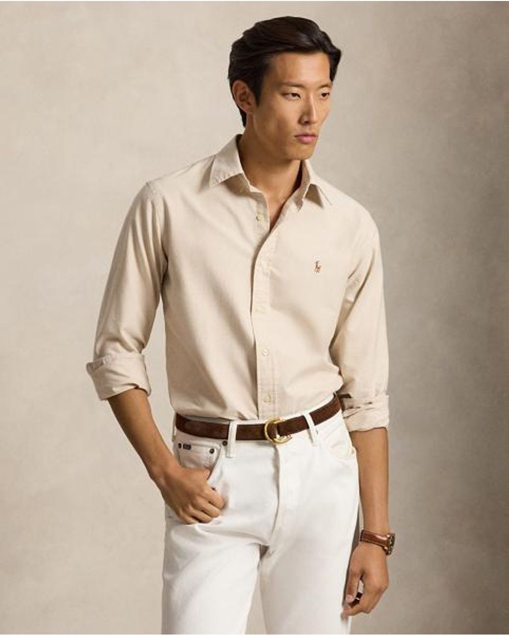 Polo Ralph Lauren Natural The Iconic Oxford Shirt for men
